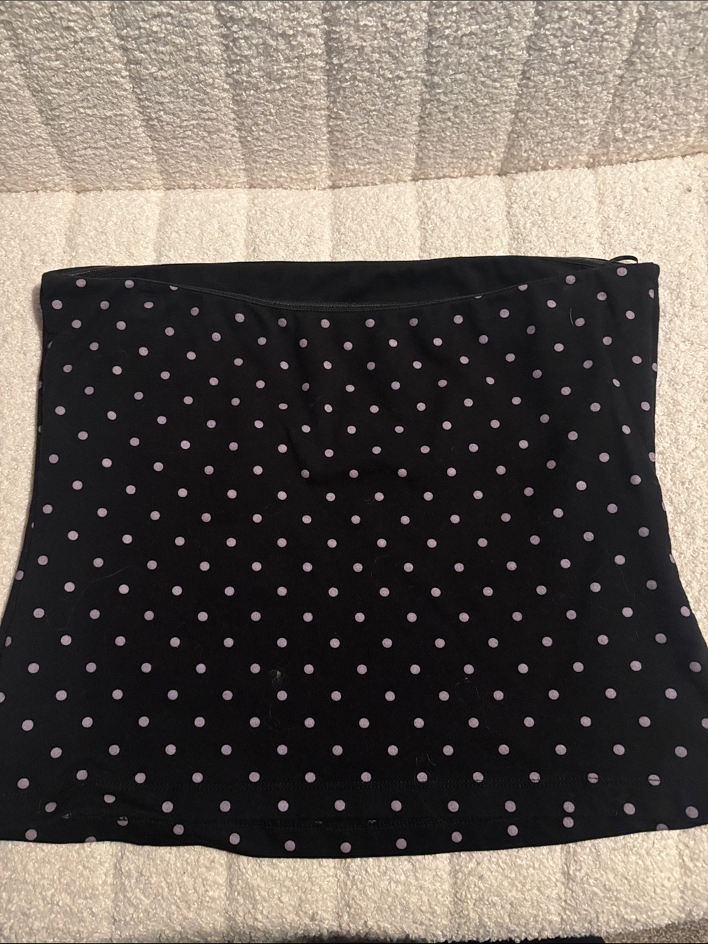 Edikted Black Polka Dot Tube Top - Women's - Picture 2 of 3